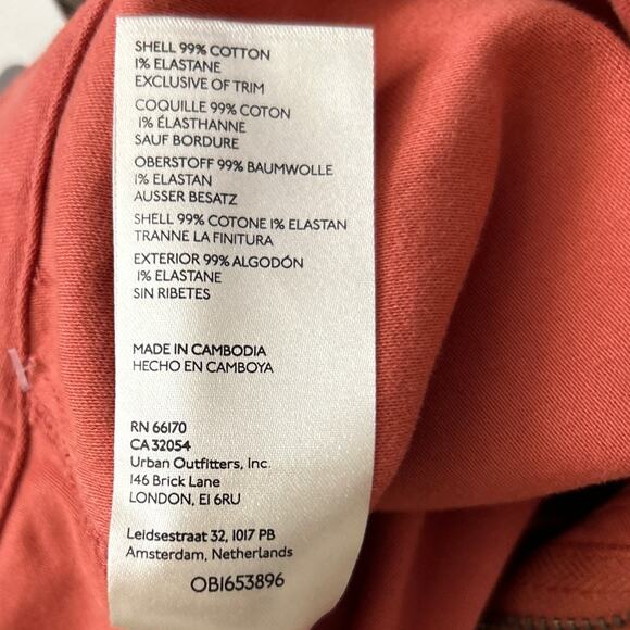 PILCRO Anthropologie NWT Painter Puddle Carpenter Wide Leg High Waist Pants 30 - Picture 5 of 8